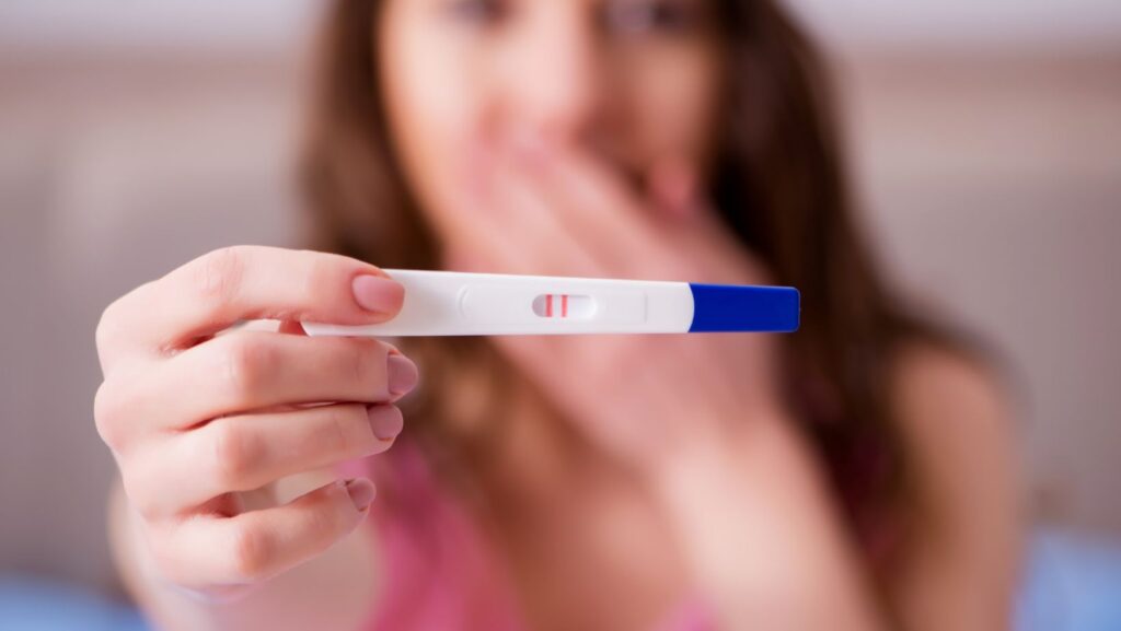 pregnancy test line not getting darker