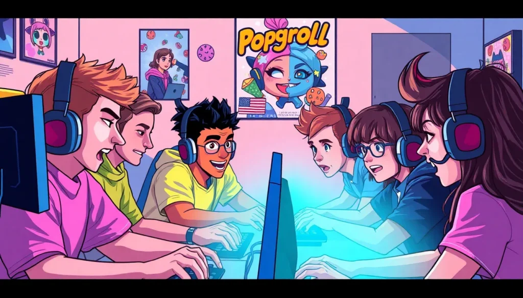 is popguroll popular pc game