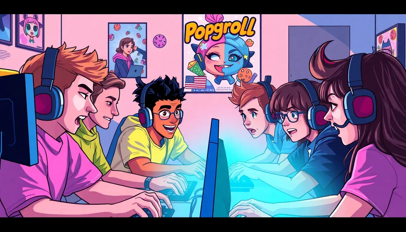 is popguroll popular pc game